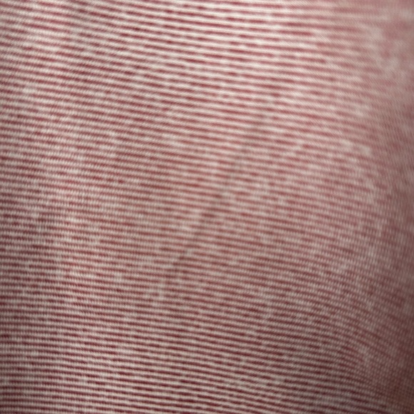 Danskin dusty pink striped Capri leggings. Size L. NWTGS. - Picture 3 of 5